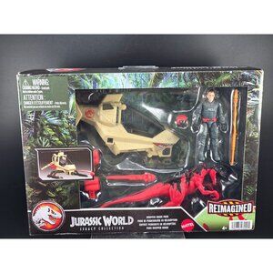 Jurassic World Legacy Collection Chopper Chase Pack Atrociraptor ACU Pilot
